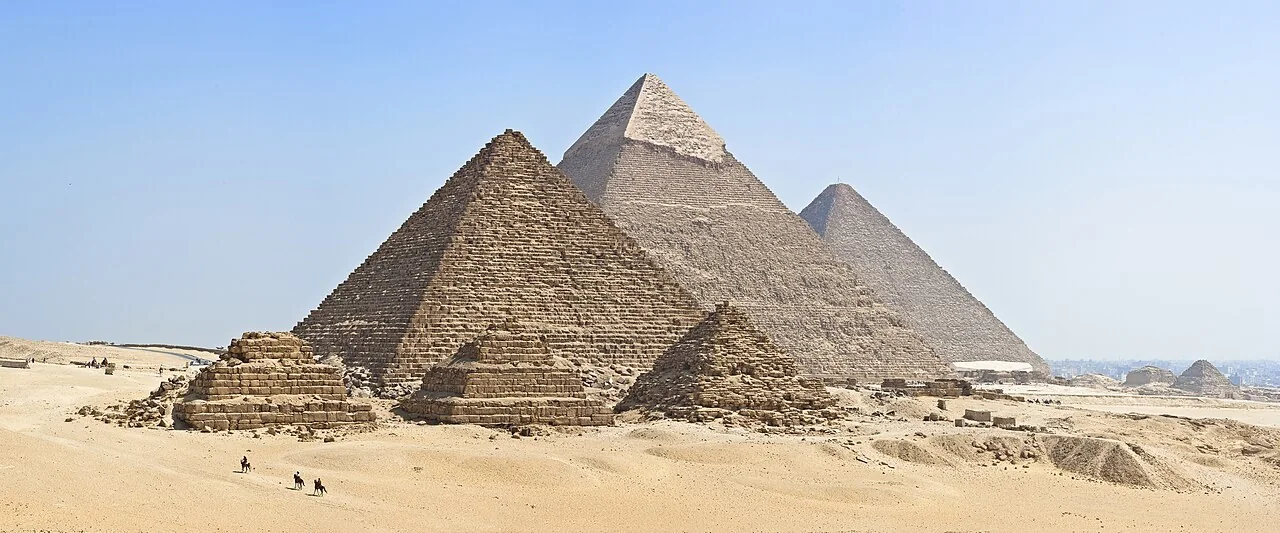 Pirámides de Guiza, cerca de El Cairo