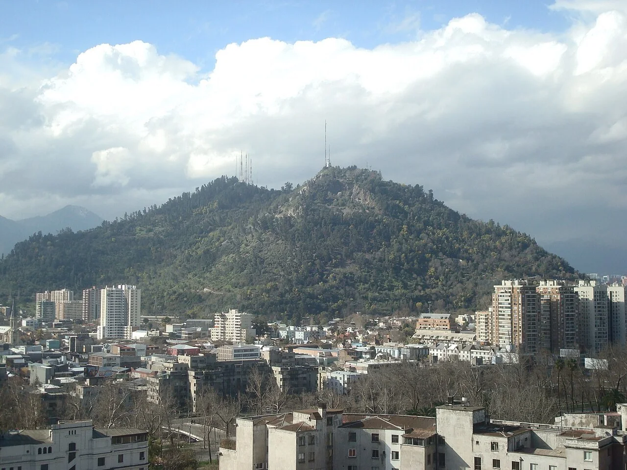 Cerro San Cristóbal, Santiago